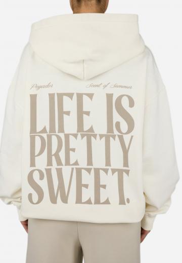 Пуловер с капюшоном