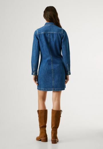 Джинсовое платье