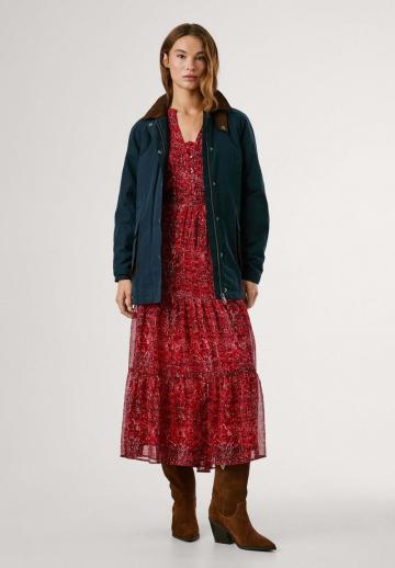 Куртка с накладнымит карманами