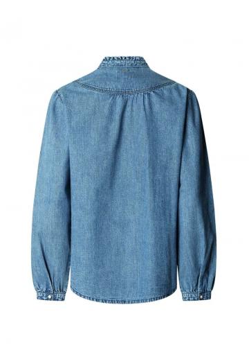 Джинсовая блузка