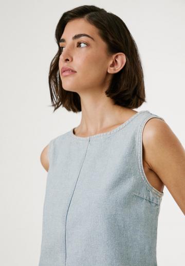 Джинсовая блузка