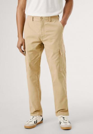 Брюки с накладными карманами