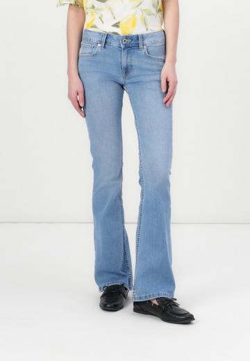 Клешеные джинсы