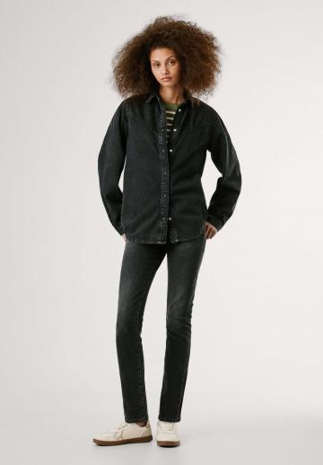 Джинсовая блузка