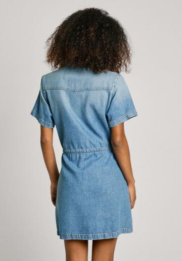 Джинсовое платье