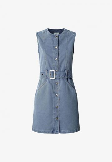 Джинсовое платье