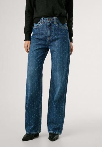 Прямые джинсы