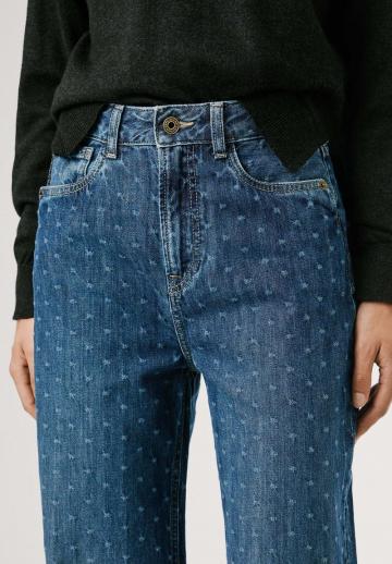 Прямые джинсы