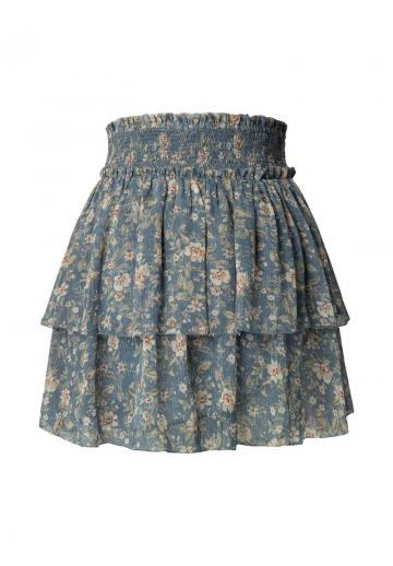 Юбка с воланами