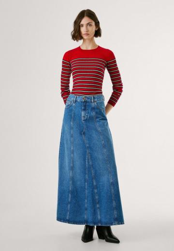 Джинсовая юбка