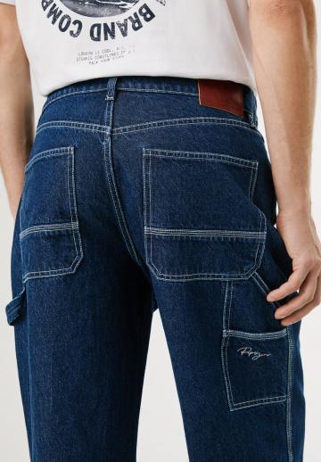Прямые джинсы