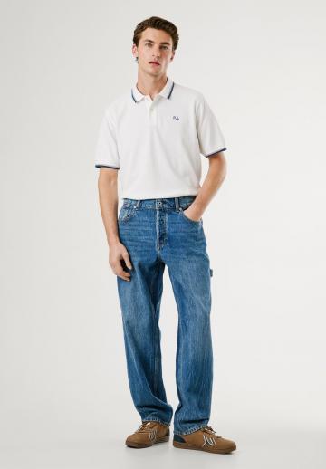 Прямые джинсы