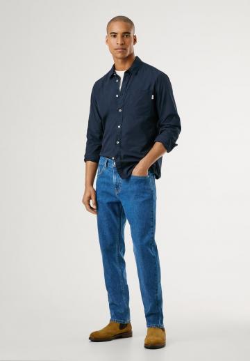 Прямые джинсы