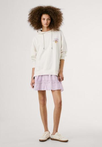 Пуловер с капюшоном