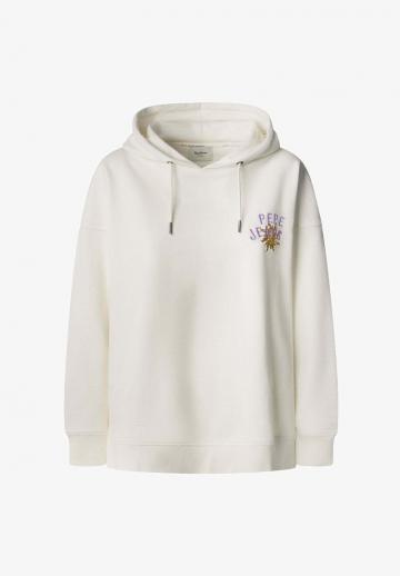 Пуловер с капюшоном