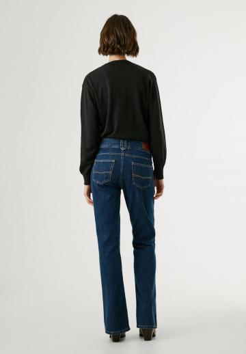 Клешеные джинсы
