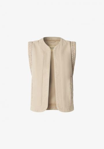 Джинсовая жилетка