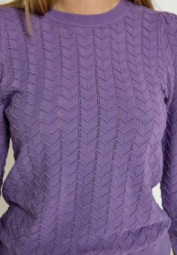 Пуловер с рукавом три четверти