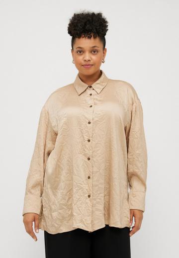 Атласная блузка