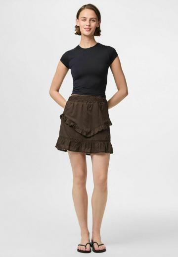 Юбка с воланами