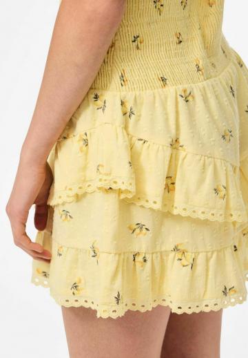 Юбка с воланами