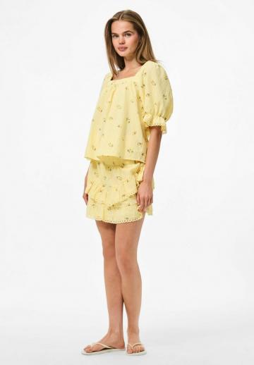 Юбка с воланами