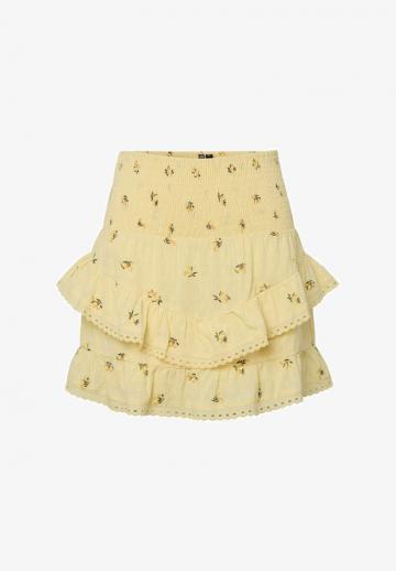 Юбка с воланами