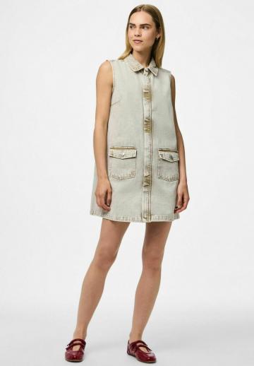 Джинсовое платье