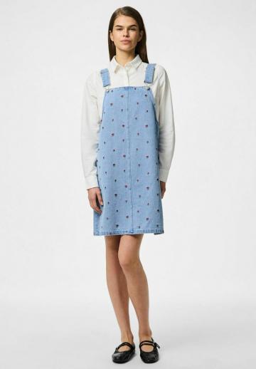 Джинсовое платье