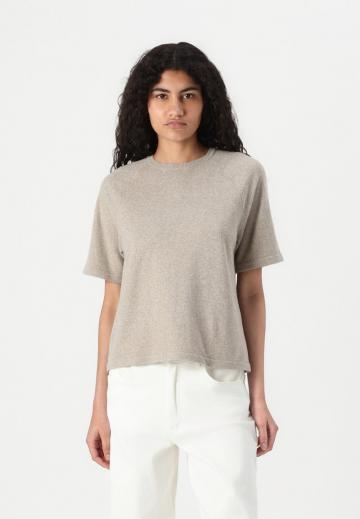 Пуловер с коротким рукавом