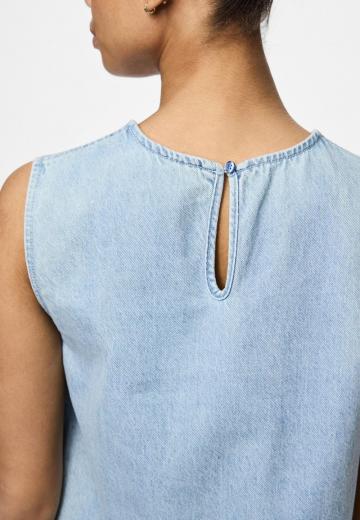 Джинсовое платье