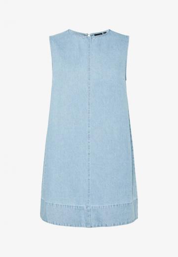 Джинсовое платье