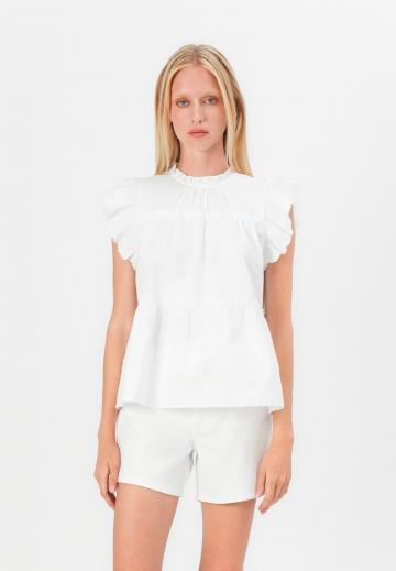 Блузка без рукавов