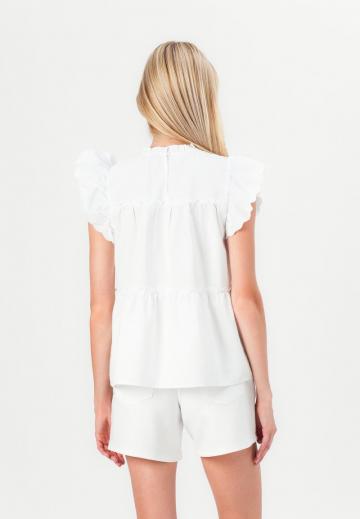 Блузка без рукавов