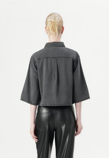 Джинсовая блузка