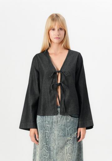 Джинсовая блузка