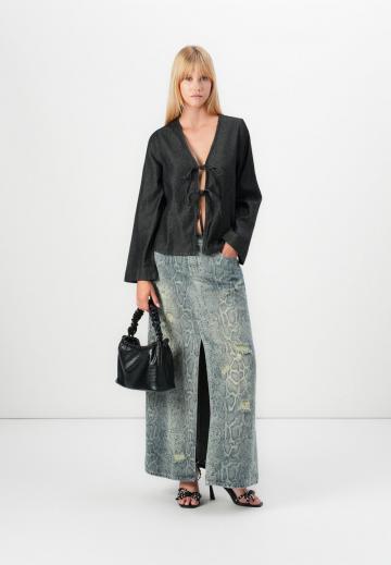 Джинсовая блузка