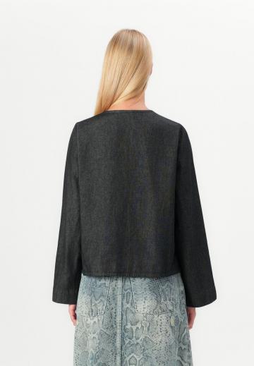 Джинсовая блузка