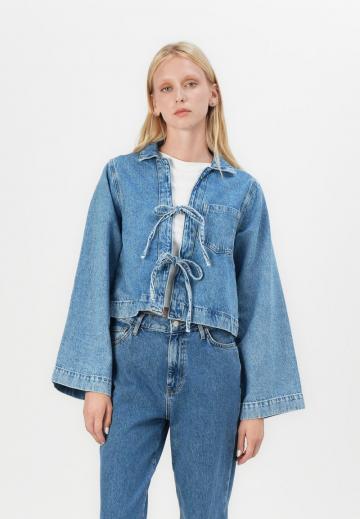 Джинсовая блузка
