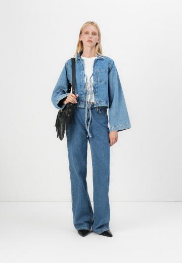 Джинсовая блузка