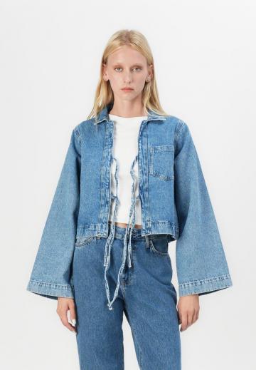 Джинсовая блузка
