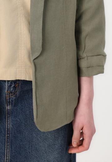 Длинный блейзер