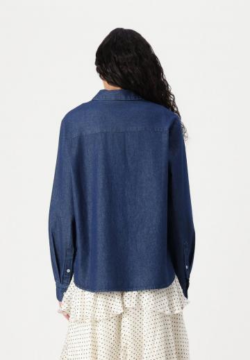 Джинсовая блузка