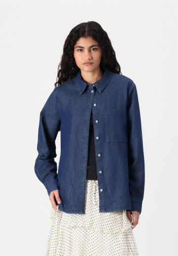 Джинсовая блузка