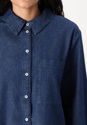 Джинсовая блузка