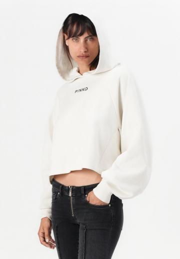 Пуловер с капюшоном