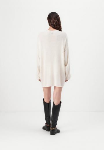 Длинный пуловер