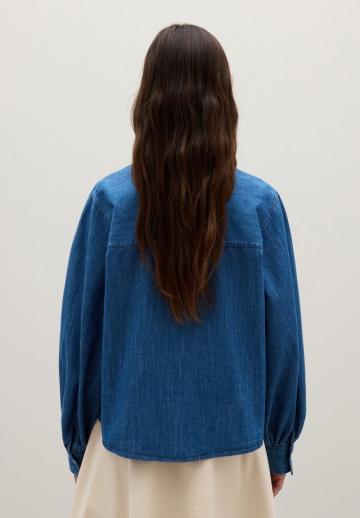 Джинсовая блузка