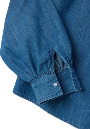 Джинсовая блузка