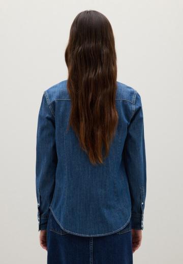 Джинсовая блузка